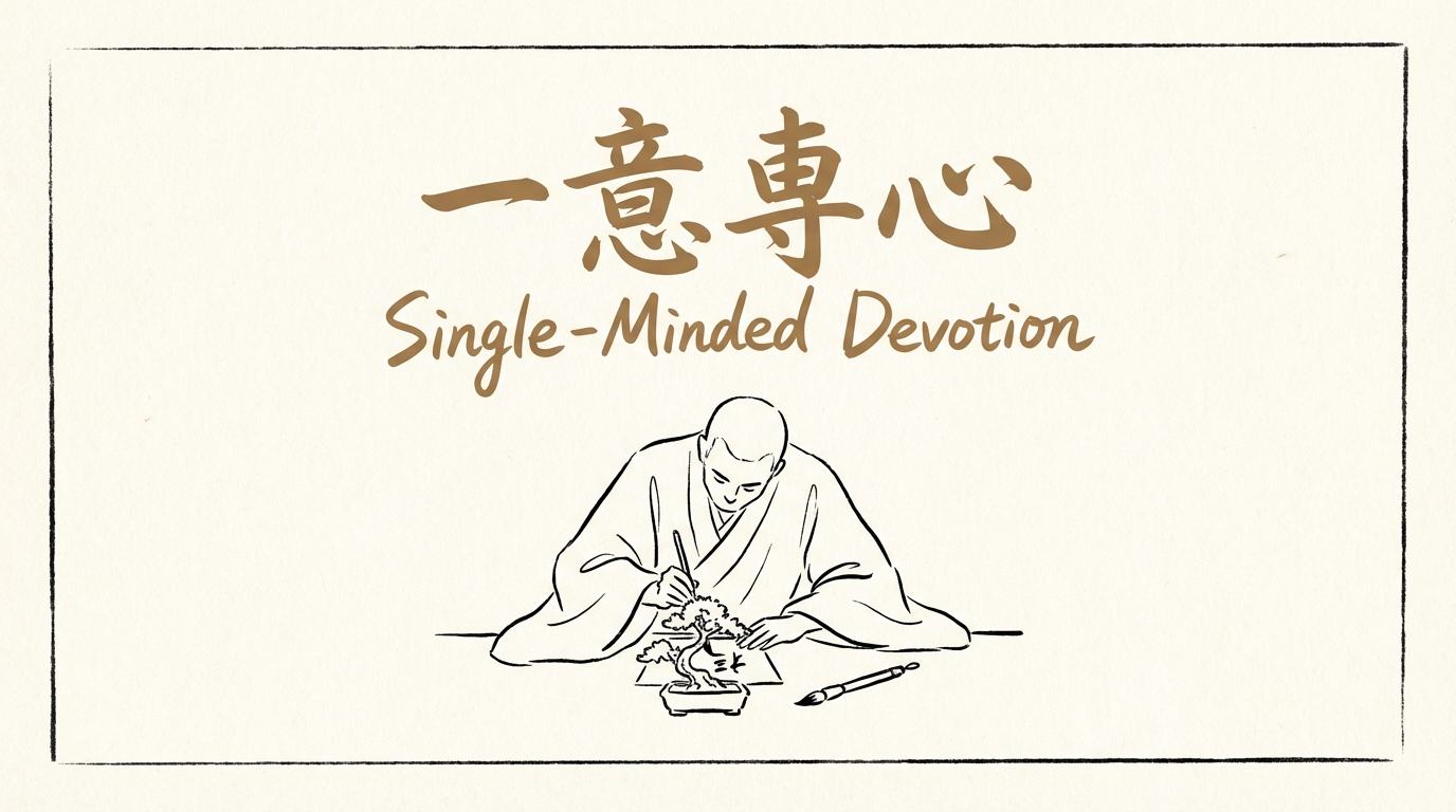 一意専心の意味とは？