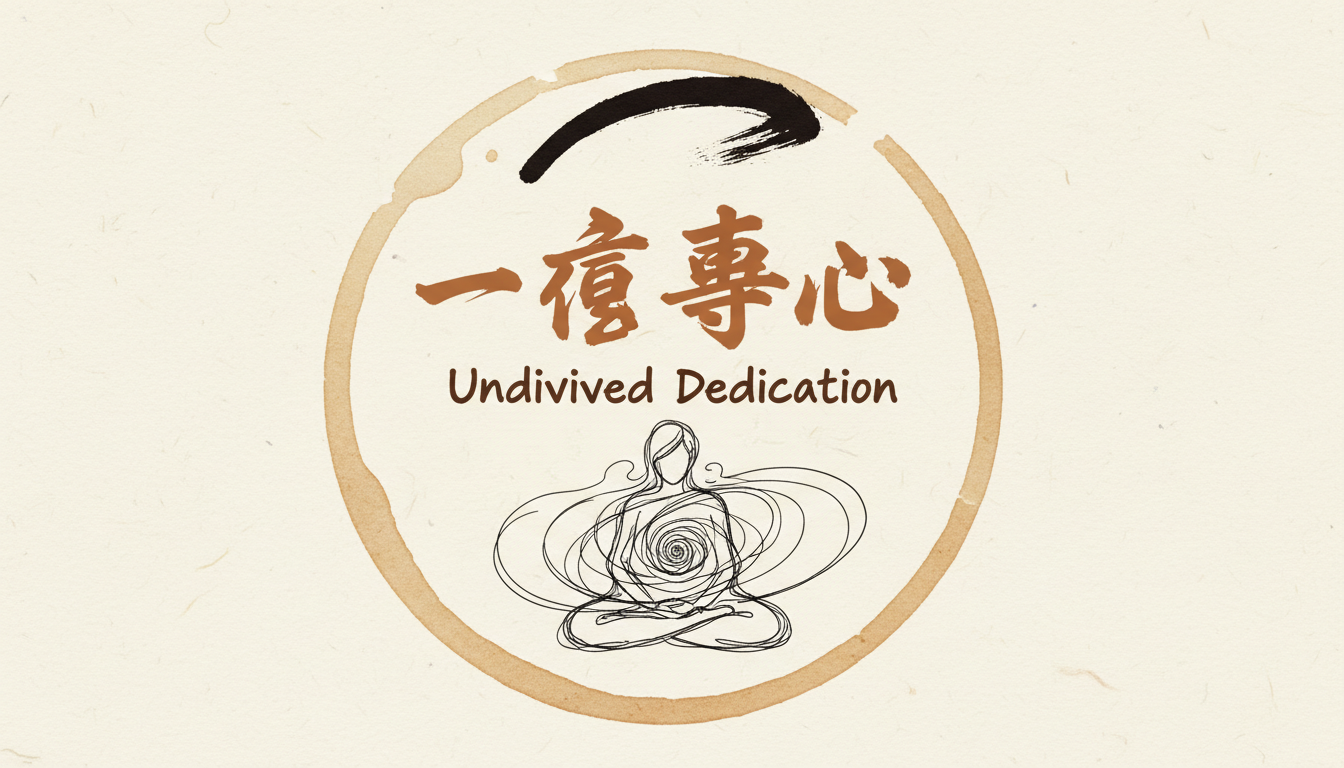 一意専心とは「一つのことに心を注ぐこと」なんですね