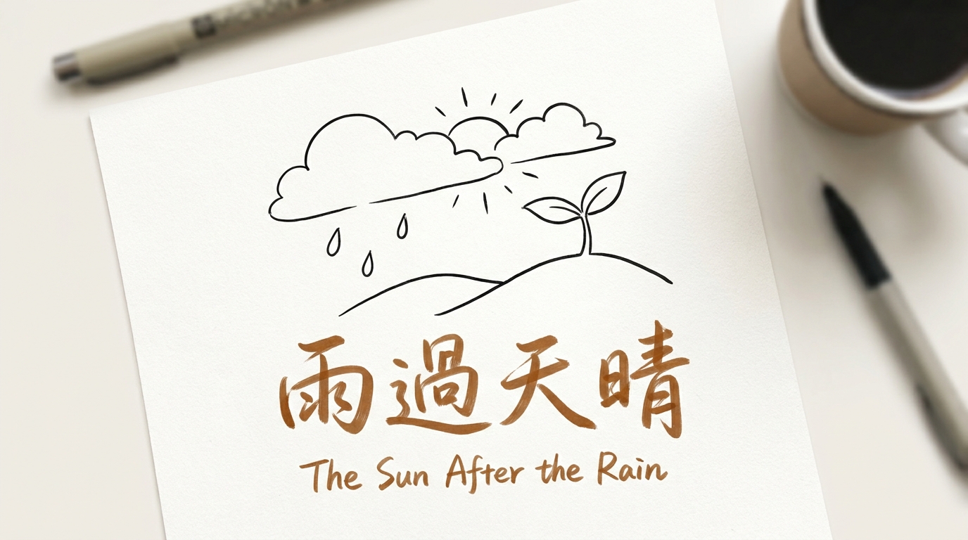 雨過天晴の意味とは？つらい時の励ましに