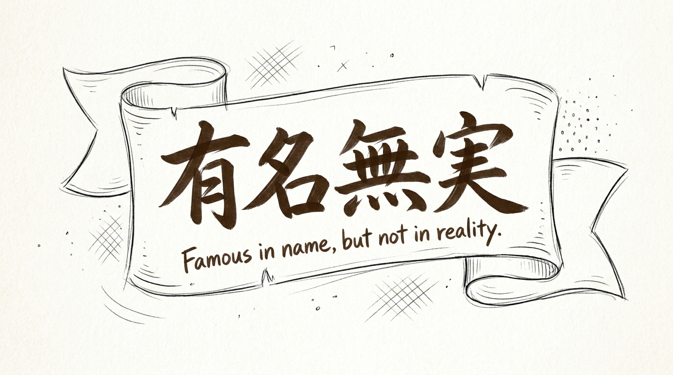 有名無実の意味とは？