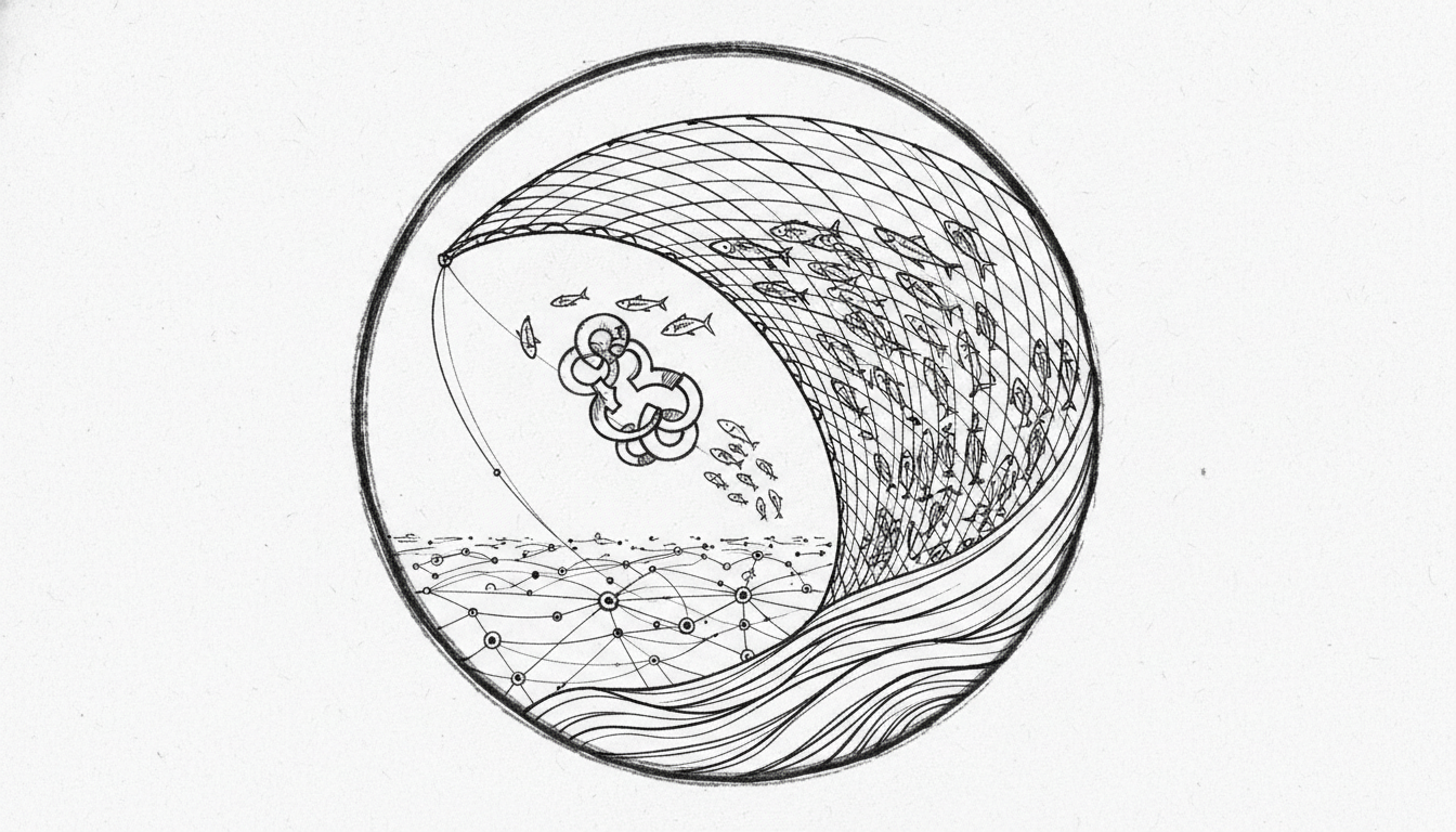 一網打尽の意味は「一度に全部捕らえる」こと