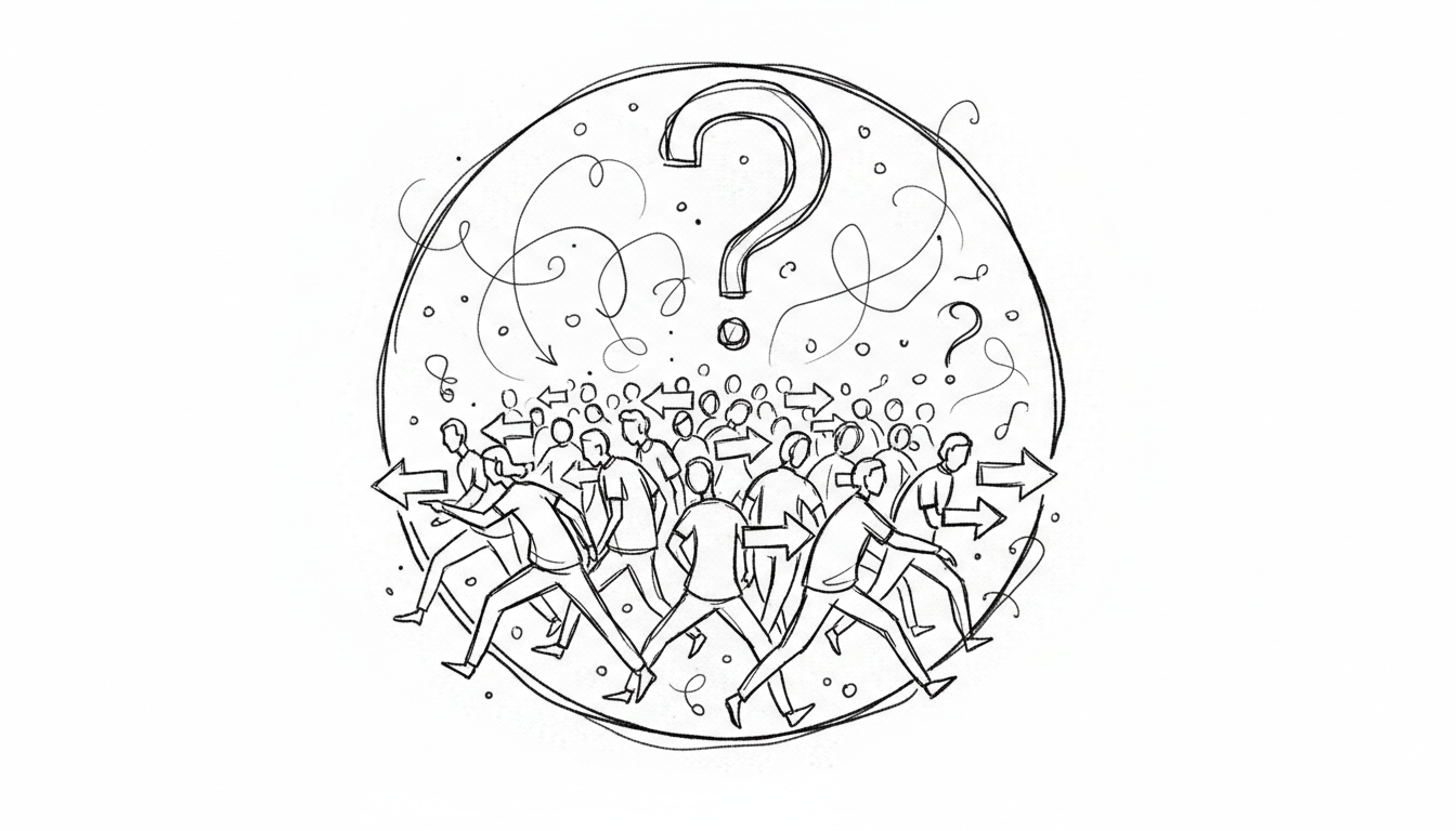 なぜ「右往左往」という表現が生まれたのか